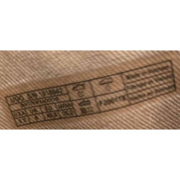 UGG Australia Women’s 9.5 Brown Leather Ankle Boots | Side Zip | Round Toe | Cla - Picture 13 of 13